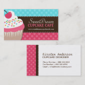 Niedliche und wunderliche visitenkarte (Vorne/Hinten)