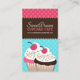 Niedliche und wunderliche visitenkarte