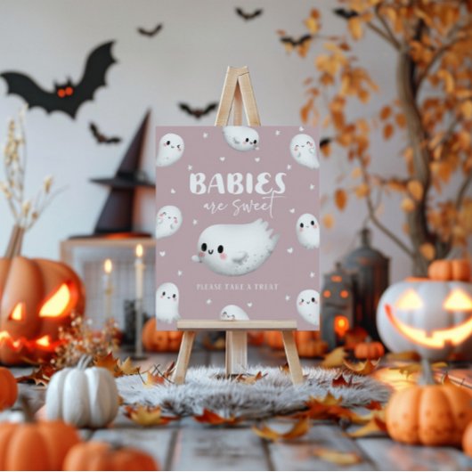 Niedliche, unheimliche Halloween-Babys sind süß Poster