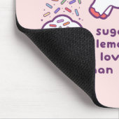 Niedliche Unicorn-Furz Mousepad (Ecke)