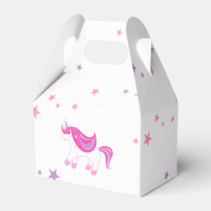 Niedliche Unicorn Geburtstags Girl Favor Box 🦄 Geschenkschachtel