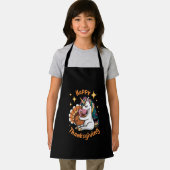 Niedliche Unicorn Hugs Türkei glückliche Thanksgiv Schürze (Insitu)