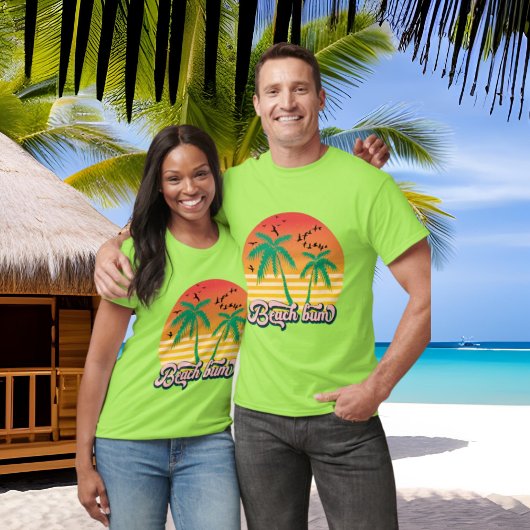 niedliche Unisex Strandkunst T-Shirt