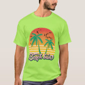 niedliche Unisex Strandkunst T-Shirt (Vorderseite)