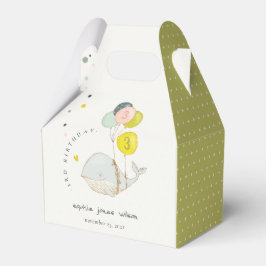 Niedliche Unterwasserballon Herzwale Kindergeburts Geschenkschachtel