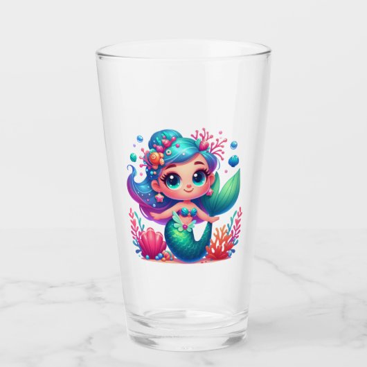 Niedliche Unterwassermedaille Glas (Vorderseite)