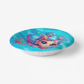 Niedliche Unterwassermedaille Pappteller (Gewinkelt)