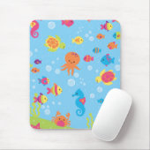 Niedliche Unterwasserwelt Mousepad (Mit Mouse)