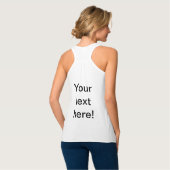 Niedliche Unterwasserwelt Tank Top (Rückseite Vollansicht)