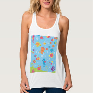 Niedliche Unterwasserwelt Tank Top