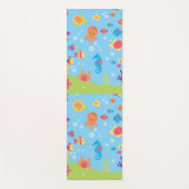 Niedliche Unterwasserwelt Yogamatte (Vorderseite)