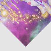 Niedliche, unverwechselbare Glitzer-Galaxie-Funkel Seidenpapier (Ausschnitt)