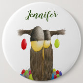 Niedliche Urlaubssaison - Illustration Button (Vorderseite)