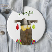 Niedliche Urlaubssaison - Illustration Button (Beispiel)