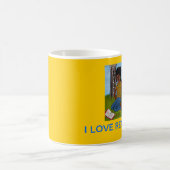 Niedliche ursprüngliche Kunstkaffee-Tasse Kaffeetasse (Mittel)