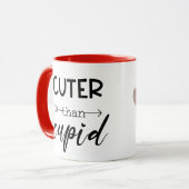 Niedliche Valentine Ever von deinem französischen  Tasse (Vorderseite Links)