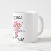niedliche Valentine, süß für Paare Jumbo-Tasse (Vorderseite Rechts)