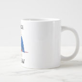 niedliche Valentine, süß für Paare Jumbo-Tasse (Rechts)