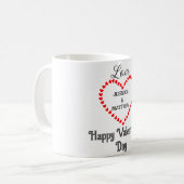 niedliche Valentine, süß für Paare Kaffeetasse (Vorderseite Links)