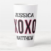 niedliche Valentine, süß für Paare Milchtasse (Vorderseite)