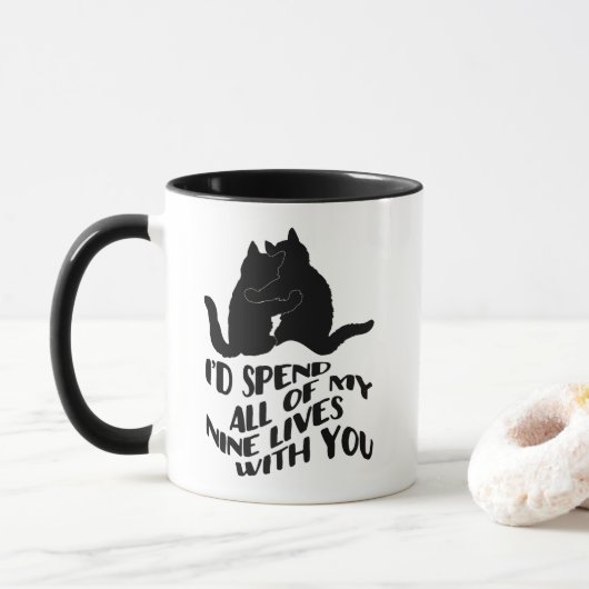Niedliche Valentine Tasse (Mit Donut)