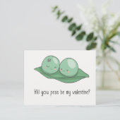 Niedliche Valentinpostkarte. Feiertagspostkarte (Stehend Vorderseite)