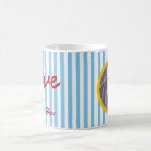 Niedliche Valentinsche Foto-Tasse Kaffeetasse (Mittel)