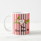 Niedliche Valentinsche Foto-Tasse Kaffeetasse (Links)