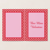 Niedliche Valentinstag-Biene Folienkarte (Innenseite)