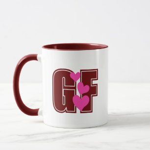Niedliche Valentinstag Geschenke, farbenfrohe Girl Tasse