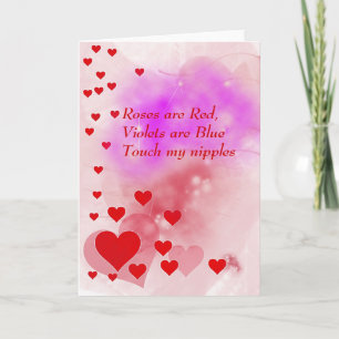 Niedliche Valentinstag-Karte Feiertagskarte
