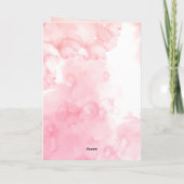 Niedliche Valentinstag-Karte Karte (Rückseite)