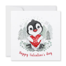 Niedliche Valentinstag-Karte