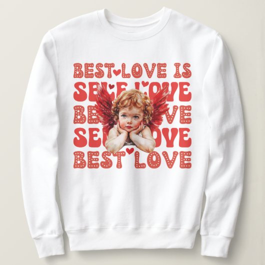 Niedliche Valentinstag-Liebe Sweatshirt (Design vorne)
