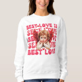 Niedliche Valentinstag-Liebe Sweatshirt (Vorderseite)