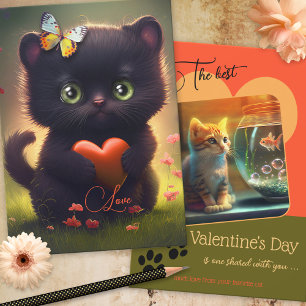Niedliche Valentintagskarte