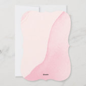 Niedliche Valentintagskarte Feiertagskarte (Rückseite)