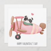 Niedliche Valentintagskarte Feiertagskarte (Vorne/Hinten)