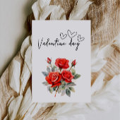 Niedliche Valentintagskarte Feiertagskarte