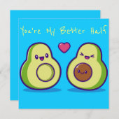 Niedliche Valentintagskarte Feiertagskarte (Vorne/Hinten)