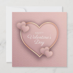 Niedliche Valentintagskarte Feiertagskarte