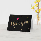 Niedliche Valentintagskarte Karte (Gelbe Blume)