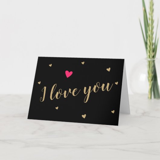 Niedliche Valentintagskarte Karte (Vorderseite)