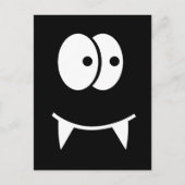 Niedliche Vampirfläche Postkarte (Vorderseite)