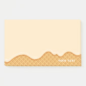 Niedliche Vanilla Post-it Klebezettel (Vorderseite)