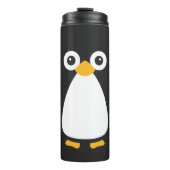 Niedliche Vector Pinguin Wasserflasche Thermosbecher (Vorderseite)