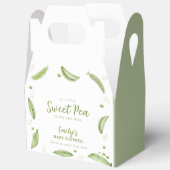 Niedliche Vegetation Veggie Süßerbse in Pod Kinder Geschenkschachtel (Offen)