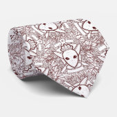 Niedliche Veggies und Kniffe Krawatte (Gerollt)