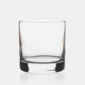 Niedliche Verheiratete glückliche Hochzeit Whiskyglas (Links)