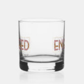 Niedliche Verlobte Zusatznamen Hochzeit Whiskyglas (Rechts)